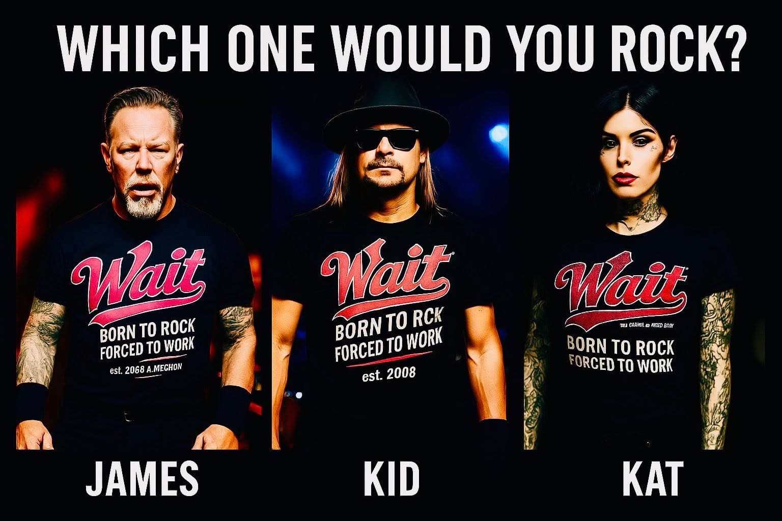 Merch WAIT je na cestě